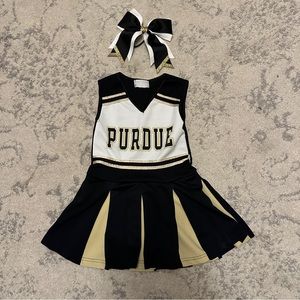 Kids Purdue Cheerleader Outfit